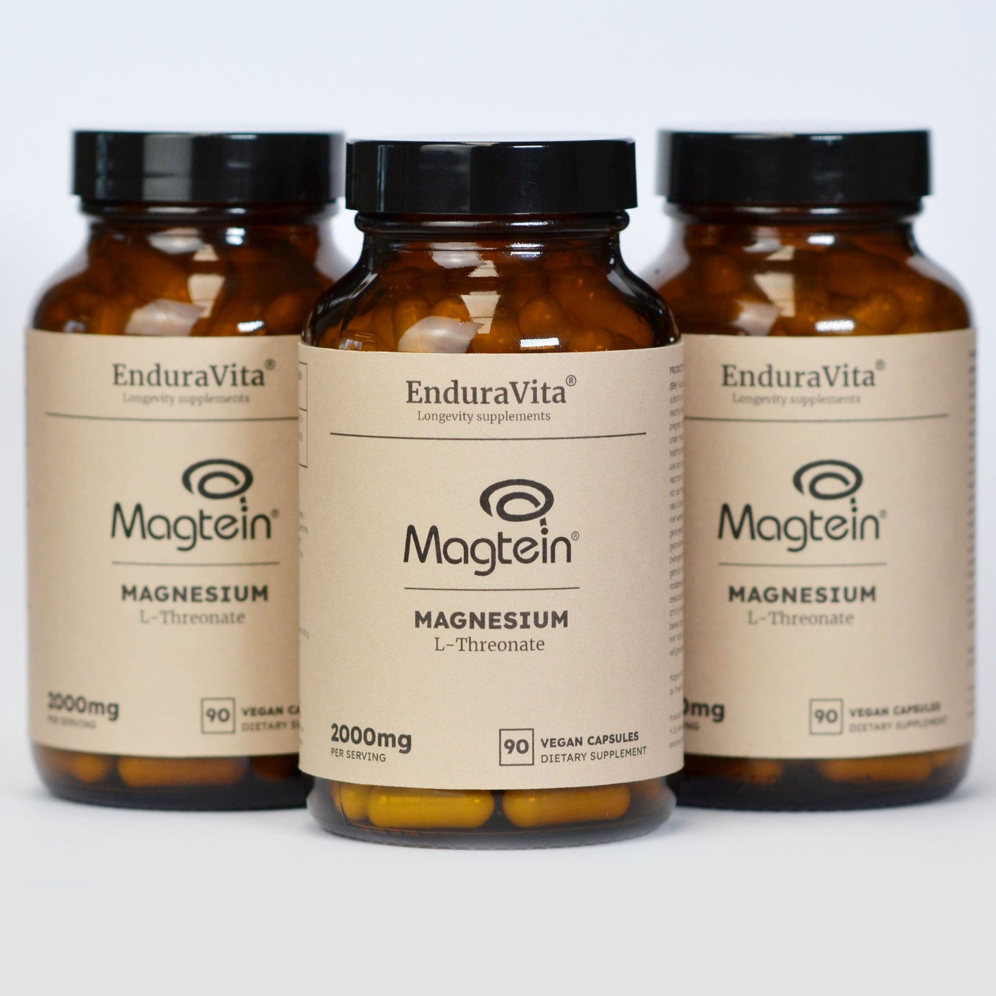 Magnesium-L-Threonat Nahrungsergänzungsmittel 90x667mg - Kapseln
